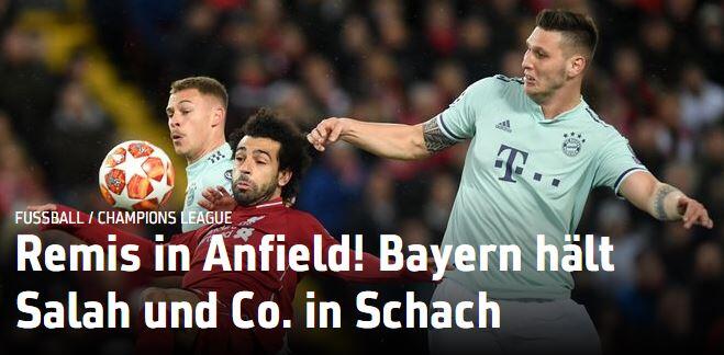 包含利物浦客场逼平拜仁,晋级希望丝毫不减的词条 包含利物浦客场逼平拜仁,晋级希望丝毫不减的词条